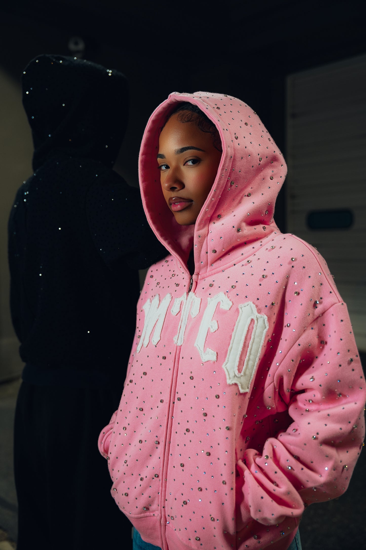Pink StarBurst Hoodie